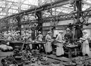 Women working in a factory